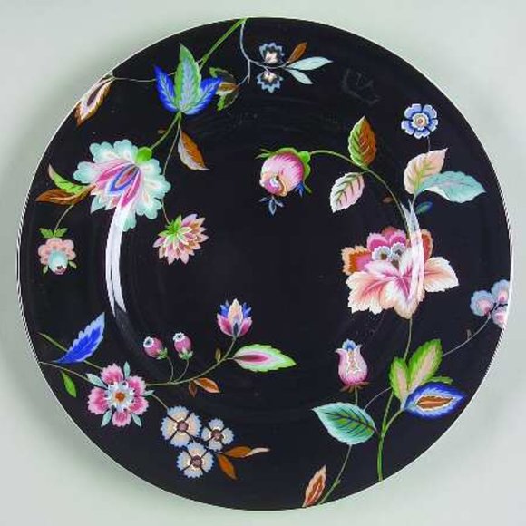 Oscar de la Renta Clarion Dinner Plates Set of 4-Vintage - Picture 3 of 11